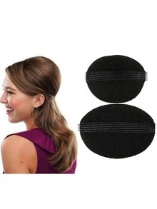 3 件时尚增高海绵新月刘海夹女士发饰，用于打造发型，美发工具 - 彩色 - 查看 13