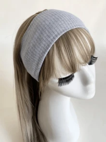 1/3/4/5 件装 简约时尚针织发带 学院风街头风运动发带 瑜伽发带 多色可选 男女皆宜 四季皆可使用 秋冬季节 度假装扮发带 女士优雅围巾 女士头巾 柔软头巾