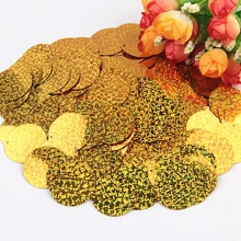 15 mm okrągłe cekiny 20 g, około 210 szt. Luźne cekiny z otworem bocznym 1,5 cm AB, mieszane kolory, używane do wyrobu biżuterii, szycia, majsterkowania, rzemiosła odzieżowego, dekoracji sukni ślubnych, materiałów robionych ręcznie.