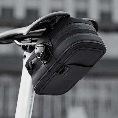 Bicycle Rear Seat Tail Bag Saddle Bag Rotating Lock Buckle Tail Bag Bicycle Riding Equipment Tool Storage Bag