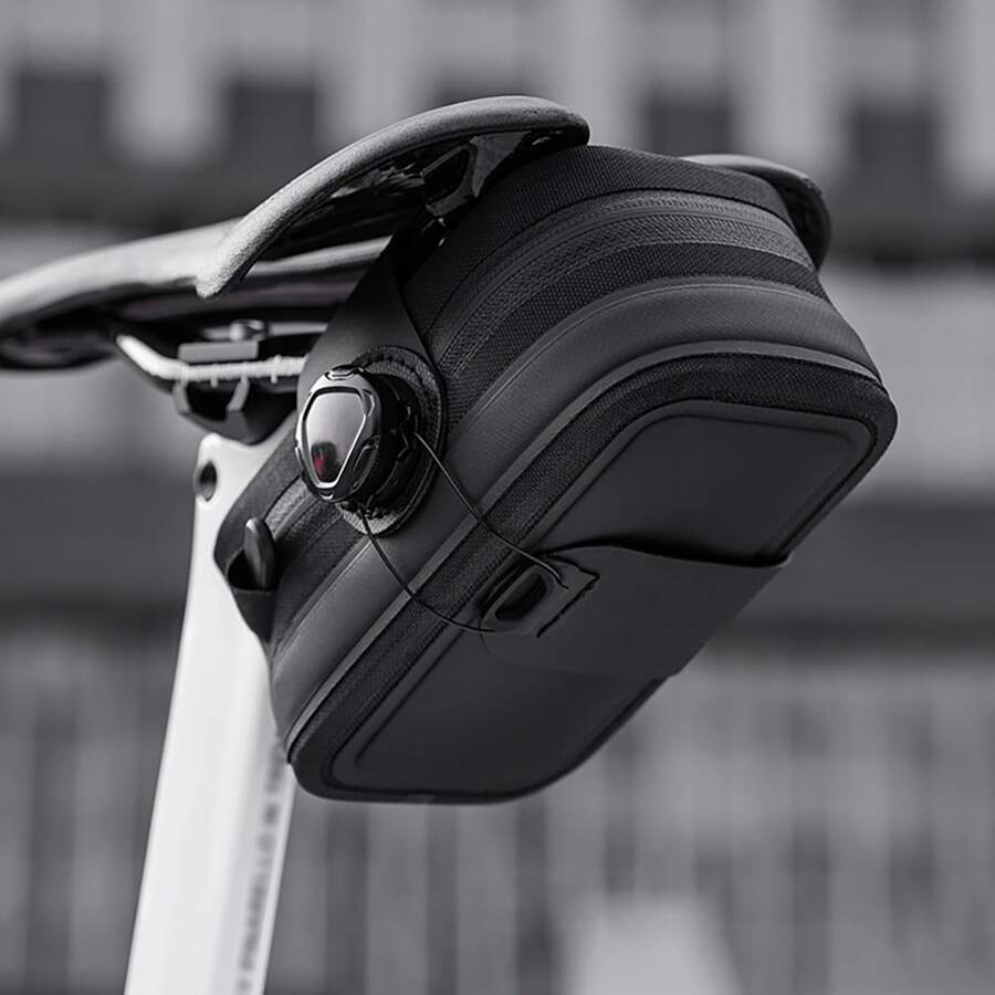 Bicycle Rear Seat Tail Bag Saddle Bag Rotating Lock Buckle Tail Bag Bicycle Riding Equipment Tool Storage Bag