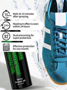 Spray hidrofug și antipete pentru încălțăminte - Nano Protector pentru încălțăminte sport/piele/piele întoarsă/pânză - fără parfum, portabil 5,07 oz.