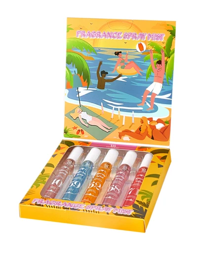 10ml Fruity Floral Fragrance Body & Hair Mist, Portable Travel Size Pocket Fragrance Gift Set, Rio De Janeiro Beach Vibe, Best Gift For Girlfriend/Wife