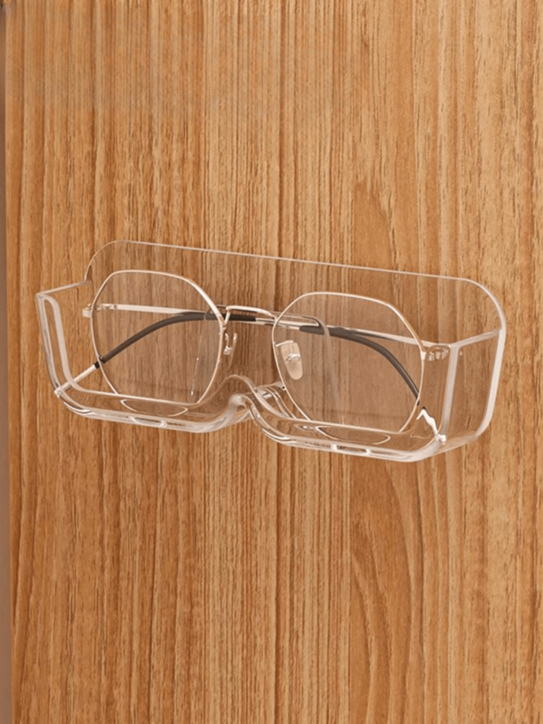 1pc/2pcs/3pcs Minimalist Eyeglasses Display Rack, Bathroom Bedside Wall Hanging Sunglasses Holder, Prescription Glasses Organizer