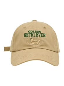 1 pezzo Cappellino da baseball con ricamo di Golden Retriever - Design unisex, perfetto per lo streetwear, lo sport e il tempo libero
