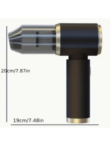 RAF A 50W High-Power Portable Vacuum Cleaner, Ideal For Both Car And Home Use, Perfect For Cleaning Computers And Keyboards.