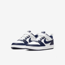 Nike Zapatillas bajas Court Borough 2 para niños - Azul y blanco - Ver 3