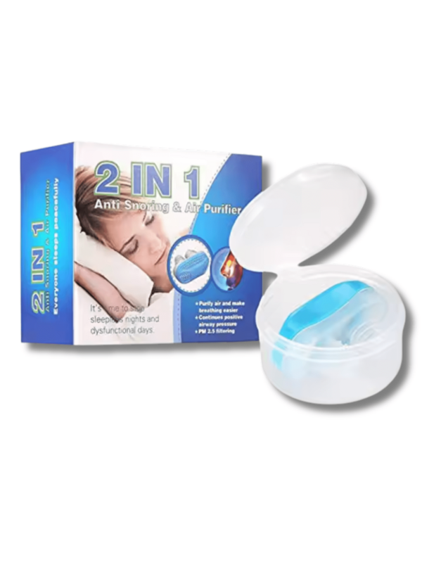 Protetor Nasal Anti Ronco Dispositivo para Dormir Tranquilo e Respirar Melhor Conforto Total à Noite