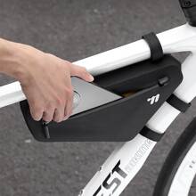 Bicycle Triangle Bag Quick Release Large Capacity Front Beam Bag Pipe Bag Mountain Bike Riding Bag