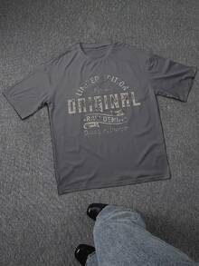 PAYEAH Original Raw Denim 100% Heavy Cotton T-Shirt - 粉色 - 查看 2