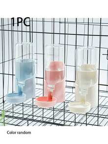 1pc Pet Feeding Bowl, Cage Hanging Bowl, Water Bottle, Bird Food Container Dispenser Pet Feeding & Watering Product (Random Color) - Multicolor - View 12