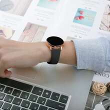 20 毫米和 22 毫米硅胶表带，适用于三星 Watch 7/6/5/4 40 毫米 44 毫米、Watch 6 43 毫米经典款 47 毫米经典款、手表、手表、男女通用