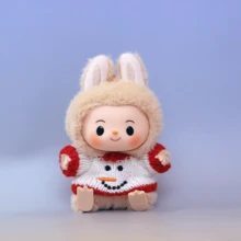 A Pack Of 2 Items (Excluding Dolls), Consisting Only Of Clothes/First And Second Generation Keychains, Labu Fabric Clothes, Christmas Hats, Sweaters, Sets, Hats, And Christmas Gifts