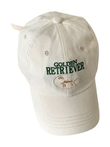 1 pezzo Cappellino da baseball con ricamo di Golden Retriever - Design unisex, perfetto per lo streetwear, lo sport e il tempo libero