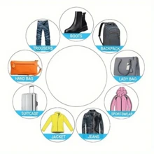 5 件波浪形可拆卸金属拉链，用于包袋、鞋子、服装的替换拉链头，DIY 缝纫拉链配件