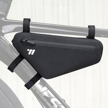 Bicycle Triangle Bag Quick Release Large Capacity Front Beam Bag Pipe Bag Mountain Bike Riding Bag