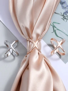 Khóa cài khăn lụa hình móng ngựa đơn giản và thanh lịch dành cho nữ, khóa cài khăn bằng kim loại, khóa cài hình móng ngựa, khóa cài khăn lụa hình móng ngựa đơn giản, kẹp khăn vàng bạc, ghim cài khăn lụa, khóa cài khăn choàng cho nữ và quà tặng. - Nhiều màu - Xem 5