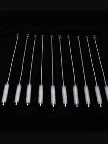 5pcs/Set Deluxe Bottle Cleaning Brush Set - Long Handle 5-In-1 Multi-Purpose Cleaner For Narrow Neck Bottles, Sport Bottles, Coffee Mugs, Tumblers, Flasks, And More - Easy To Use, Effective, And Space-Saving Design.