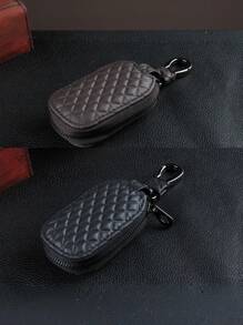 男士钥匙包通用大容量钥匙收纳包简约钥匙扣男士钱包迷你钱包零钱包