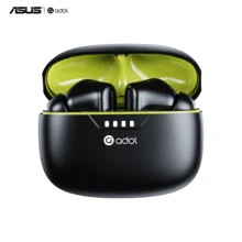 ASUS 华硕无线入耳式耳塞，高清音质，内置麦克风，佩戴舒适，电池续航时间长，是音乐和游戏的理想选择 - 黑色 - 查看 10