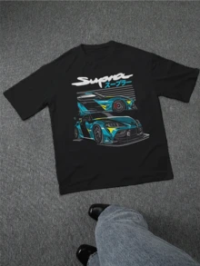 Men T-Shirts - Black - View 2