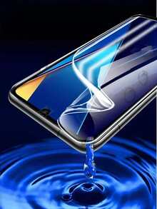 3Pcs HD Full Cover Hydrogel Film Compatible With Iphone/Compatible With Samsung Galaxy/Easy To Stick And Scratch Resistant Smooth And Smooth Touch, Scratch Resistant, Dust-Free, Waterproof, Fingerprint Resistant Automatically Repair Scratches Shell Friendly Screen Protector Film With 2pcs Carbon Fiber Protective Back Soft Film(NOT Glass) - Front Film + Carbon Fiber Back Film - View 8