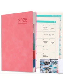 2026 Maximum Efficiency: Daily Planning And Calendar Journal - 320 Pages Of Time Management And 365 Days Of Daily Schedule Self-Discipline Checklist, The Best New Year Gift!,For School Supplies,Back To School - Multicolor - View 12