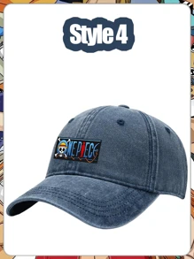ONE PIECE Anime ONE PIECE: Baseballkappe, Cowboykappe, Washed Kappe, Baseballkappe