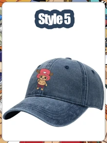 ONE PIECE Anime ONE PIECE: Baseballkappe, Cowboykappe, Washed Kappe, Baseballkappe