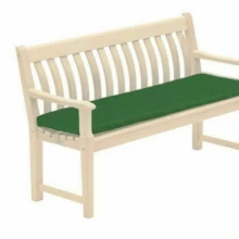 2 3 4 SEATER BENCH PAD WATER RESISTANT FABRIC GARDEN  SEAT CUSHION Adjustable Black Assembled Foldable Adjustable Durable Antique Black Outdoor Furniture