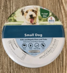 1 Pack Flea & Tick Collar For Small Dogs Over 18 Lbs, 8-Month Protection, Plant-Based Formula, Waterproof & Odorless, Vet-Inspired Design - 1 gói - Xem 2