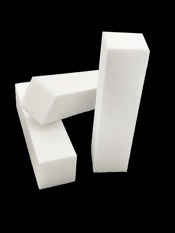 1/3/10/20pcs Nail Buffer Blocks, White Polishing Shaping Sponge, Suitable For False Nails, Acrylic Gel Nail Polishing, Professional Manicurist Use
