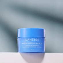 Laneige ​​旅行装睡眠面膜，含烟酰胺和角鲨烷，15ml/0.5oz - 藍色 - 查看 3