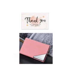 斜面不锈钢名片夹，时尚翻盖名片信用卡ID卡夹，返校季