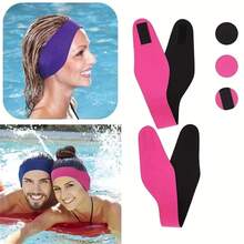 Băng đô bơi lội và lặn, bịt tai chống thấm nước khi tắm và bảo vệ tai, đồ dùng cần thiết khi đi biển, phụ kiện đi biển, phao bơi - Nhiều màu - Xem 2