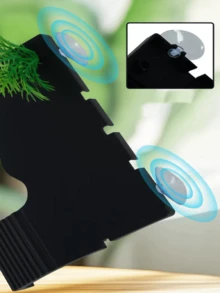 1pc Black Climbing Platform For Tortoise, Tortoise Terrarium, Basking Ramp, Shelter, Resting Ladder And Floating Platform