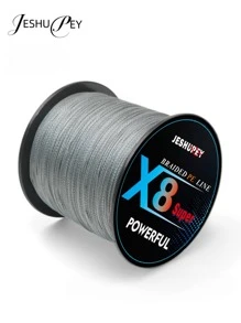 Línea de pesca súper resistente de 300/500 metros, trenzada de 8 hebras de polietileno resistente al desgaste, de 15-112 libras, para un lanzamiento suave y a larga distancia