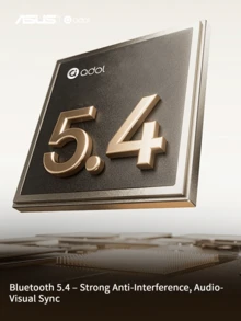 ASUS Wireless Earbuds With Active Noise Cancellation, Built-In Mic, Deep Bass Sound, Long Battery Life, Great For Gaming & Daily Use - Pink - View 9