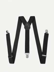 Women's Adjustable Overalls, 2.5mm Y-Shape Suspenders, Comfortable Elastic Shoulder Straps With Metal Clips