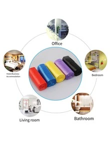 200 túi rác nhà bếp, thích hợp cho văn phòng, phòng khách, nhà bếp và thùng rác phòng tắm - Dày, mềm dẻo, không mùi và đa năng: Túi rác miệng phẳng thích hợp cho nhà bếp, phòng khách, phòng ngủ, phòng tắm, phòng ăn và văn phòng trong nhà, cũng như ô tô và khu vực ngoài trời. - Nhiều màu - Xem 9