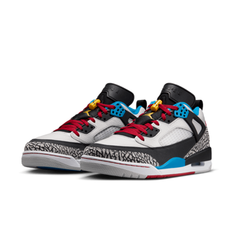 Jordan Zapatos de baloncesto retro de moda y cómodos Spizike Low, hombre, negro y blanco, IM7425-004