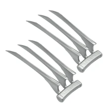 1 pezzo Pigiama in plastica con artiglio di lupo per feste di esibizione, superhero costiume, accessorio per il ruolo di Weapon, 1 Pezzo Pinza per artigli di Ognissanti e cosplay, oggetto decorativo