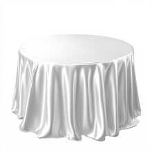1 Stück glatter Satin-Tischdecke für Hochzeitsfeier Dekoration, einfarbige Tischdecke für Bankette, Geburtstags-Party Hintergrund