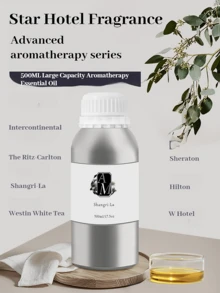 500ml精油,油性香薰油(不含水),浓度35%,适用于香袋、香垫、汽车扩香器、香薰机、香薰扩香器、香薰灯、香薰石、香薰木、蜡烛制作 - 銀色 - 查看 9