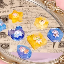 16 Stücke sortierte geometrische Anhänger Silikonformen mit Loch, Schmuck UV Harz Formen, Epoxidharz Halskette Schlüsselanhänger Formen für Mädchen, personalisierte Charm Anhänger Formen mit vielseitigen Designs für verschiedene Anlässe, kreatives Muttertagsgeschenk - 16 Stück - Übersicht 4