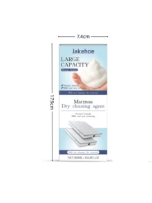 jakehoe 1pc/300ml/100ml/120ml Mattress Cleaner, Multi-Purpose Cleaning Solution For Mattress, Carpet, Upholstery, Curtains, Suitable For Light And Dark Fabrics, Pet Stains