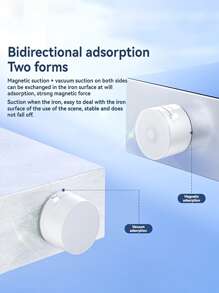 车载磁力吸盘支架，360°旋转吸盘磁性手机支架，具有持续真空吸附以保持表面吸力，可调节车载电动吸盘真空磁力支架，适用于汽车、健身房、镜子和任何光滑表面