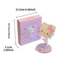 Sanrio Hello Kitty & My Melody 甜心系列多功能支架 - 手机支架，桌面友好型可爱手机支架，多功能 iPad 和平板电脑支架，床边懒人支架，便携可折叠