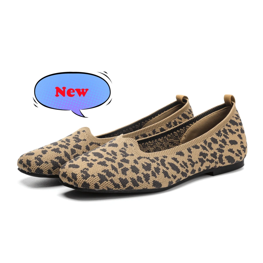 Women's Flats Walking Shoes Comfortable Mesh Round Toe Ballet Flats Breathable Dress Shoes Washable Work Slip-On Classical Shoes,Casual Women's Flats For Walking - da báo - Xem 1