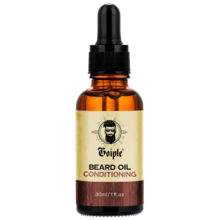 Goiple 1/2/5/7件套胡须护理套装，包含胡须洗发水、胡须滋养油、胡须增厚油、胡须膏、胡须刷、胡须梳、胡须填充笔，软化并滋润胡须，清洁和护理胡须，是送给男友、兄弟、父亲、丈夫的理想礼物（檀香） - 黑色 - 查看 14